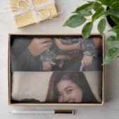 Aangepaste foto gepersonaliseerd tissuepapier (Geschenk)