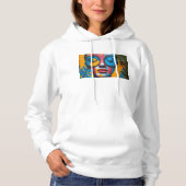 Aangepaste foto gepersonaliseerd Voeg uw eigen fot Hoodie (Voorkant)