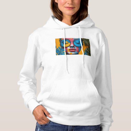 Aangepaste foto gepersonaliseerd Voeg uw eigen fot Hoodie (Voorkant)