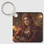 Aangepaste foto Gepersonaliseerd Voeg uw eigen fot Sleutelhanger (Voorkant)