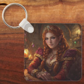 Aangepaste foto Gepersonaliseerd Voeg uw eigen fot Sleutelhanger (Voorkant)