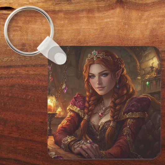 Aangepaste foto Gepersonaliseerd Voeg uw eigen fot Sleutelhanger (Voorkant)