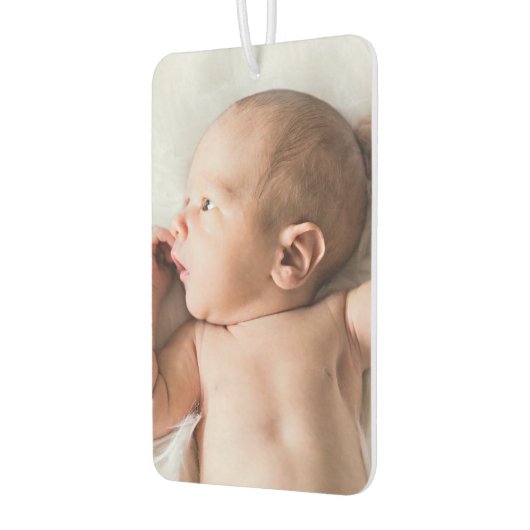 Aangepaste foto gepersonaliseerde auto luchtverfrisser (Links)