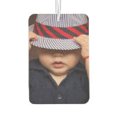 Aangepaste foto gepersonaliseerde auto luchtverfrisser (Achterkant)