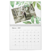 Aangepaste Foto Gepersonaliseerde Botanische Lijst Kalender (Feb 2027)