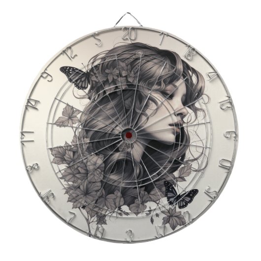 Aangepaste Foto Gepersonaliseerde Foto Dart Board Dartbord (Voorkant)