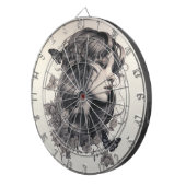 Aangepaste Foto Gepersonaliseerde Foto Dart Board Dartbord (Voorkant Rechts)