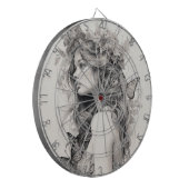 Aangepaste Foto Gepersonaliseerde Foto Dart Board Dartbord (Voorkant Links)