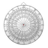 Aangepaste foto gepersonaliseerde foto dartbord (Voorkant)