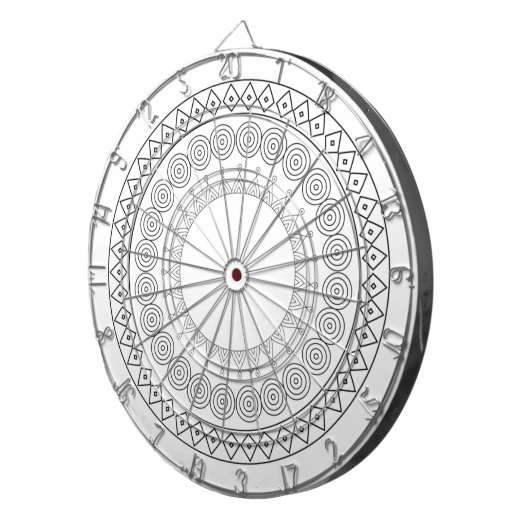 Aangepaste foto gepersonaliseerde foto dartbord (Voorkant Rechts)