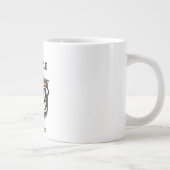 Aangepaste foto gepersonaliseerde functietitel & w grote koffiekop (Rechts)