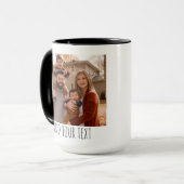 Aangepaste Foto Gepersonaliseerde Gift Ideaal Cade Mok (Voorkant links)