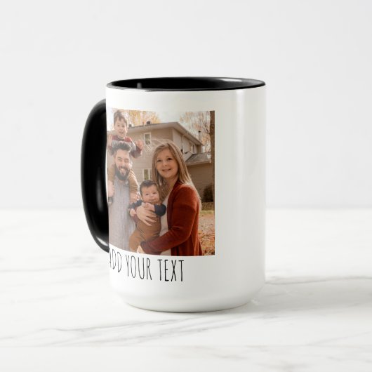 Aangepaste Foto Gepersonaliseerde Gift Ideaal Cade Mok (Voorkant links)