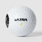 Aangepaste Foto Gepersonaliseerde Golf Bal Verjaar (Logo)