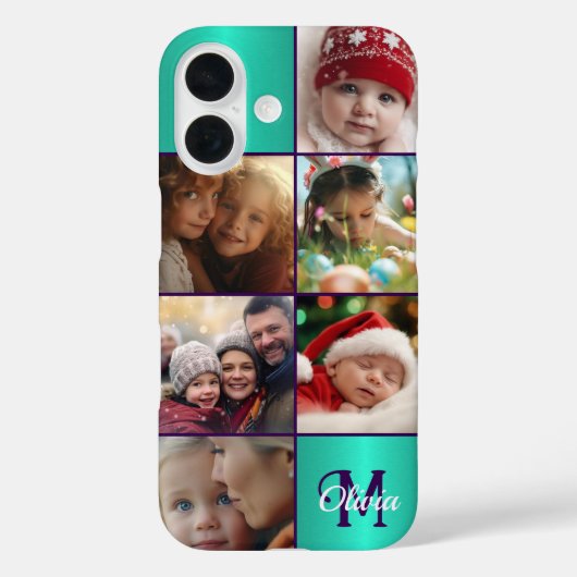 Aangepaste foto, gepersonaliseerde iPhone 16 Hoesj Case-Mate iPhone Case (Achterkant)