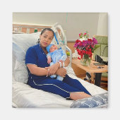 Aangepaste foto gepersonaliseerde koelkast magneet (Voorkant)