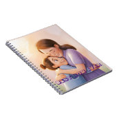 Aangepaste foto gepersonaliseerde naam beste mam o notitieboek (Rechterzijde)