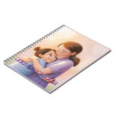 Aangepaste foto gepersonaliseerde naam beste mam o notitieboek (Linkerzijde)