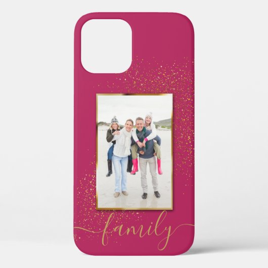 Aangepaste foto Gepersonaliseerde naam Case-Mate iPhone Case (Achterkant)