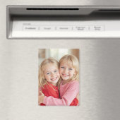 Aangepaste foto Gepersonaliseerde rechthoekmagneet Magneet (Insitu (Vaatwasser))