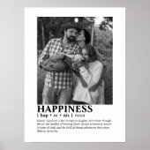 Aangepaste foto gepersonaliseerde tekst Family Por Poster (Voorkant)