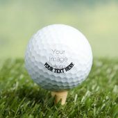 Aangepaste foto – Gepersonaliseerde tekst Golfballen (Insitu Shirt)