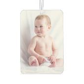 Aangepaste foto gepersonaliseerde unieke auto luchtverfrisser (Achterkant)