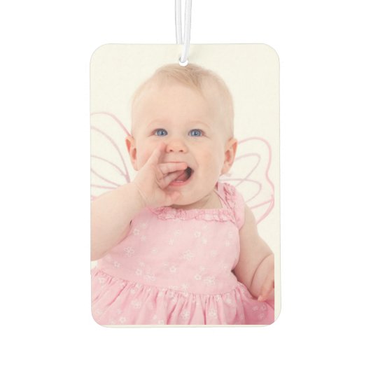 Aangepaste foto gepersonaliseerde unieke huis & au luchtverfrisser (Achterkant)