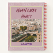 Aangepaste foto geschenken voor 21 jaar oud Vrouw Notitieboek (Achterkant)