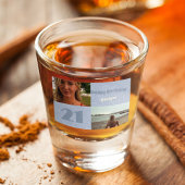 Aangepaste foto geschenken voor 21 jaar oud Vrouw  Shot Glas