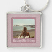 Aangepaste foto geschenken voor 21 jaar oud Vrouw  Sleutelhanger (Voorkant)