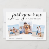 Aangepaste foto gewoon gehuwde aankondiging van he (Voorkant)