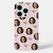 Aangepaste foto gezicht & cocktail | Gepersonalise Case-Mate iPhone Case (Achterkant)