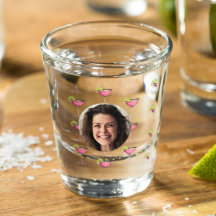 Aangepaste foto gezicht & cocktail | Gepersonalise
