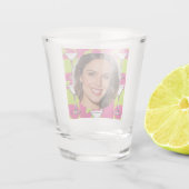 Aangepaste foto gezicht & cocktail gepersonaliseer shot glas (Achterkant)