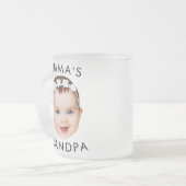 Aangepaste Foto Gezicht Mok Mama Oma Opa Verjaarda (Voorkant links)