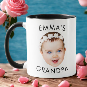 Aangepaste Foto Gezicht Mok Mama Oma Opa Verjaarda