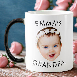 Aangepaste Foto Gezicht Mok Mama Oma Opa Verjaarda