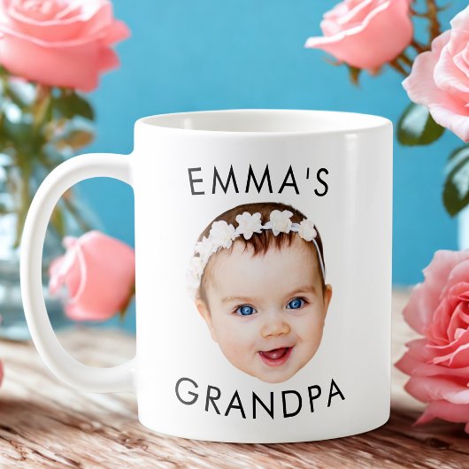 Aangepaste Foto Gezicht Mok Mama Oma Opa Verjaarda