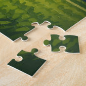 Aangepaste foto-gezicht voetbal ster karikatuur legpuzzel (Zijkant)
