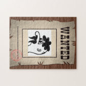 Aangepaste foto Gezocht Jigzaag Puzzle Funny Gift Legpuzzel (Horizontaal)