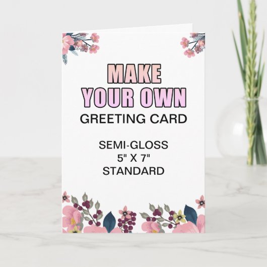 Aangepaste foto Glanzend Verloving Wenskaart Kaart (Voorkant)