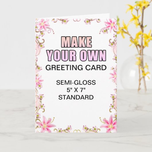 Aangepaste foto Glanzende bruiloft Uitnodiging Kaa (Gele Bloem)