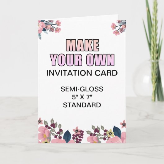 Aangepaste foto Glanzende Verloving Uitnodiging Ka (Voorkant)