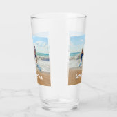 Aangepaste foto glas en tekst gepersonaliseerd cad (Rechts)