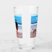 Aangepaste foto Glass Je favoriete foto's Gift Glas (Links)