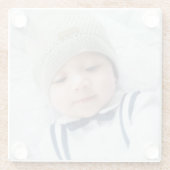 Aangepaste foto glazen onderzetter (Achterkant)