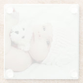 Aangepaste foto glazen onderzetter (Achterkant)