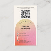 aangepaste foto Glitter Sparkling Nail Beauty Salo Visitekaartje (Achterkant)