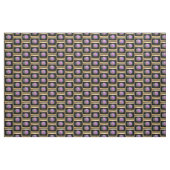 Aangepaste foto-Gold, zwart-vierkantsverbinding Stof (Yard (91,4 cm))